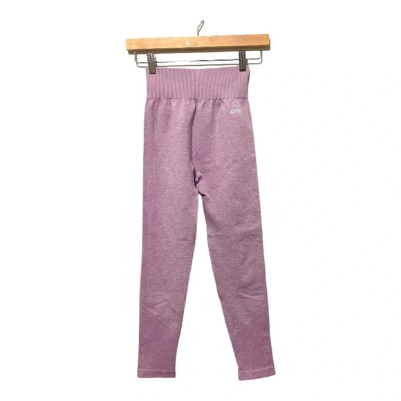 AYBL Light Pink Seamless Style Workout Leggings - Picture 1 of 9